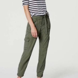 Slouchy Green Loft Utility Joggers